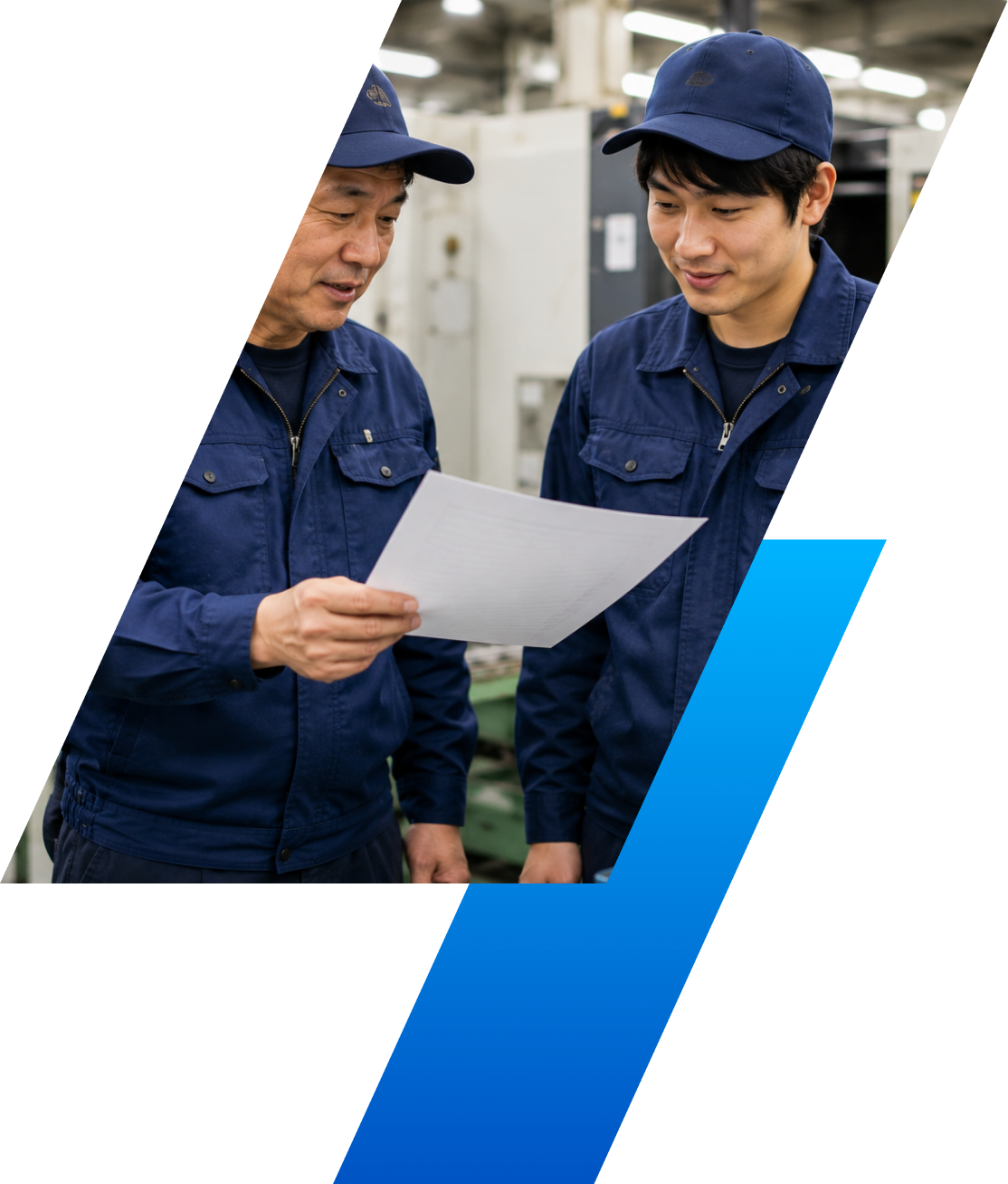 社員が快適に働く職場の様子